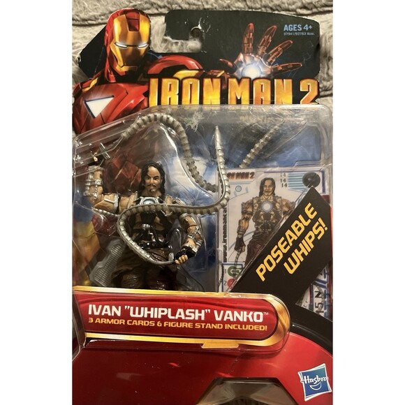 Hasbro Ivan Whiplash Vanko Iron Man 2 Marvel Universe Figure #14  3.75" NEW - Picture 1 of 2
